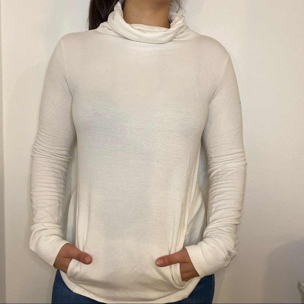Theory Cowl Neck sweatshirt - Picture 1 of 10